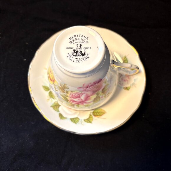 Heritage Regency - China Cup and Saucer - MOTHER - Picture 2 of 4